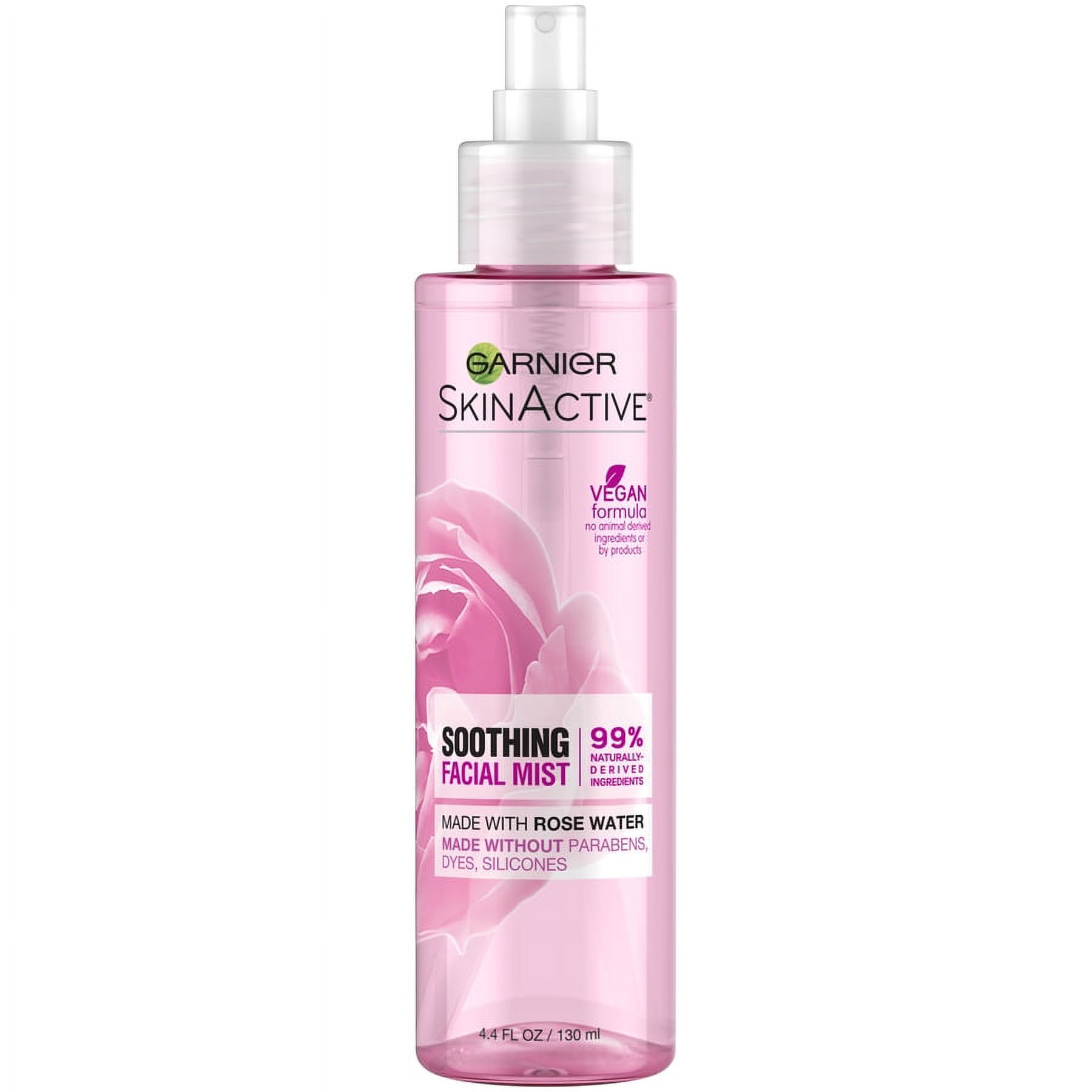 Garnier SkinActive Facial Mist Spray, Rose Water, 4.4 fl oz - image 1 of 11