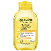 Garnier SkinActive Micellar Cleansing Water All in 1 Vitamin C Makeup Remover, Face Cleanser, 3.4 fl oz