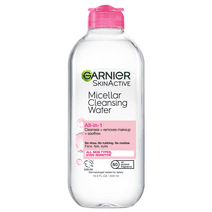 Garnier SkinActive Micellar Cleansing Water All in 1 Makeup Remover Cleanses, 13.5 fl oz
