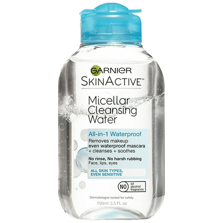 Garnier SkinActive Micellar Cleansing Water All in 1 Removes Waterproof Makeup 3.4 fl oz