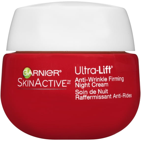 Garnier SkinActive Ultra-Lift Anti-Wrinkle Firming Night Cream 1.7 oz. Box