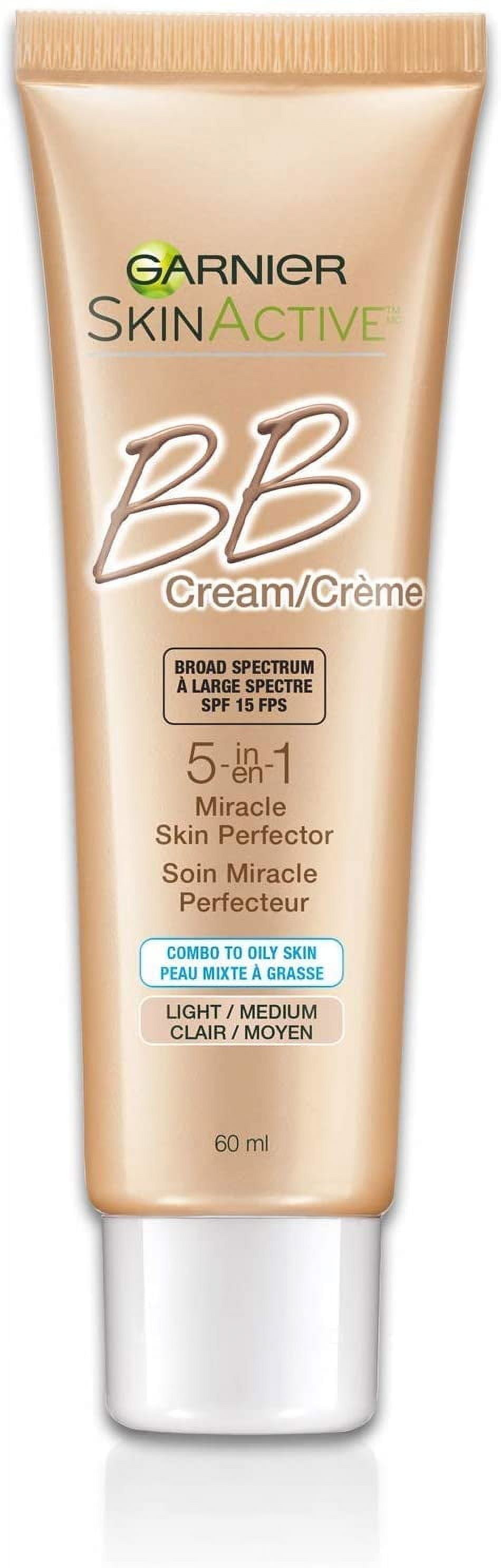 Garnier Skinactive Bb Cream OilFree Face Moisturizer, Light/Medium, 2