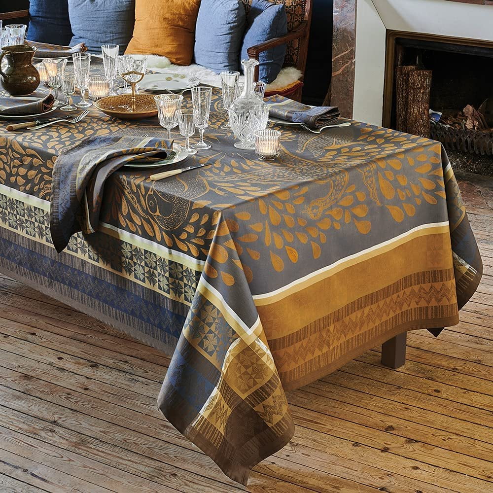 Garnier Thiebaut Jacquard Tablecloth - Thumbnail 4