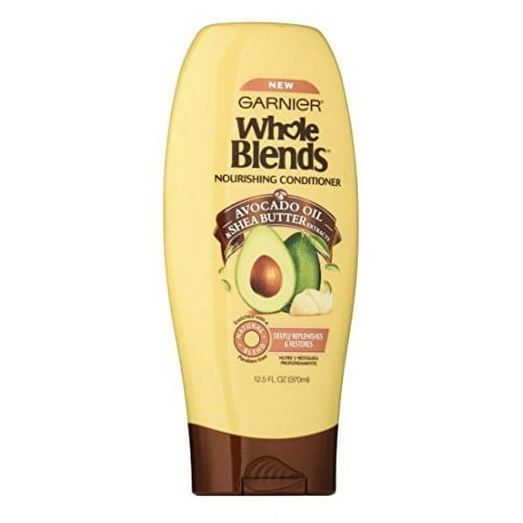 Garnier Whole Blends Conditioner with Avocado Oil And Shea Butter Extracts, 12.5 oz, 2 Pack