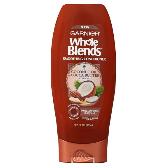 Garnier Whole Blends Conditioner with Coconut Oil and Cocoa Butter Extracts, 12.5 oZ, 3 Pack
