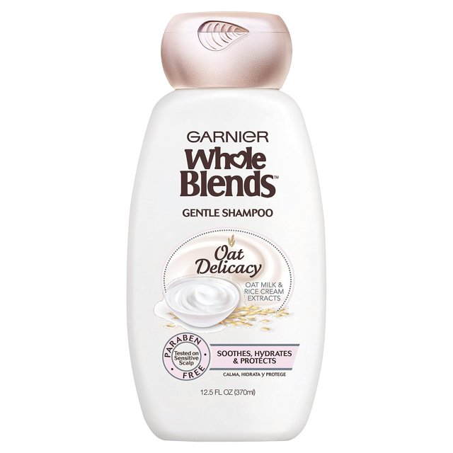 Garnier Whole Blends Gentle Shampoo Oat Delicacy, For Sensitive Scalp