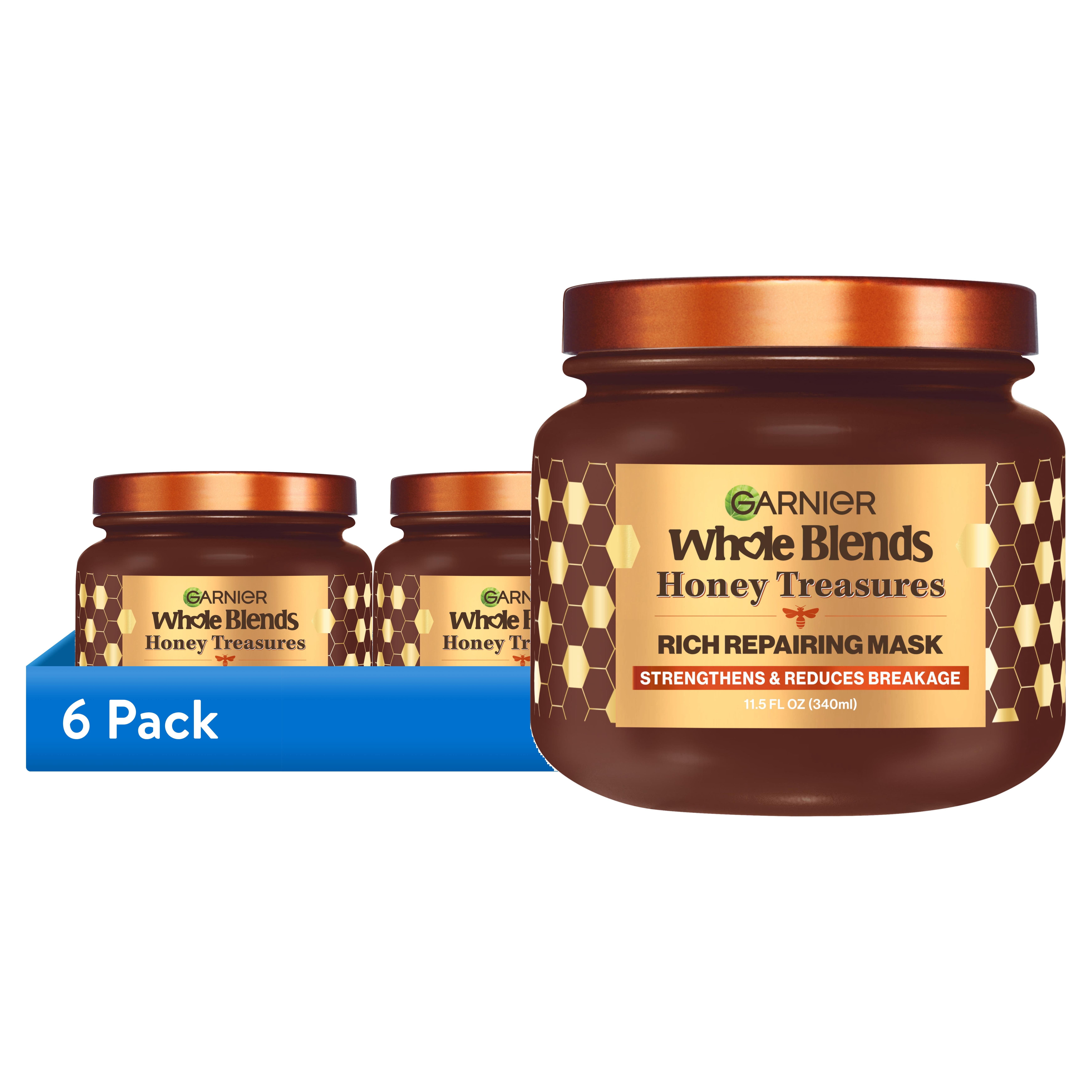 (6 pack) Garnier WB HONEY TREA J340ML ENG, 11.5 fl oz