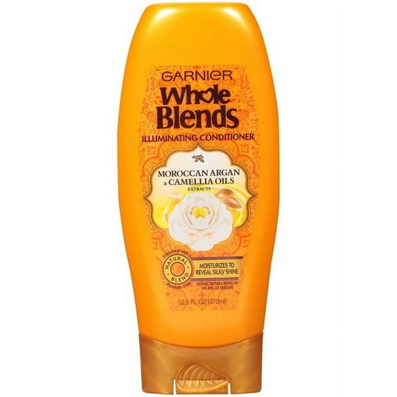 Garnier Whole Blends Illuminating Conditioner Moroccan Argan & Camella Oils 12.5 oz