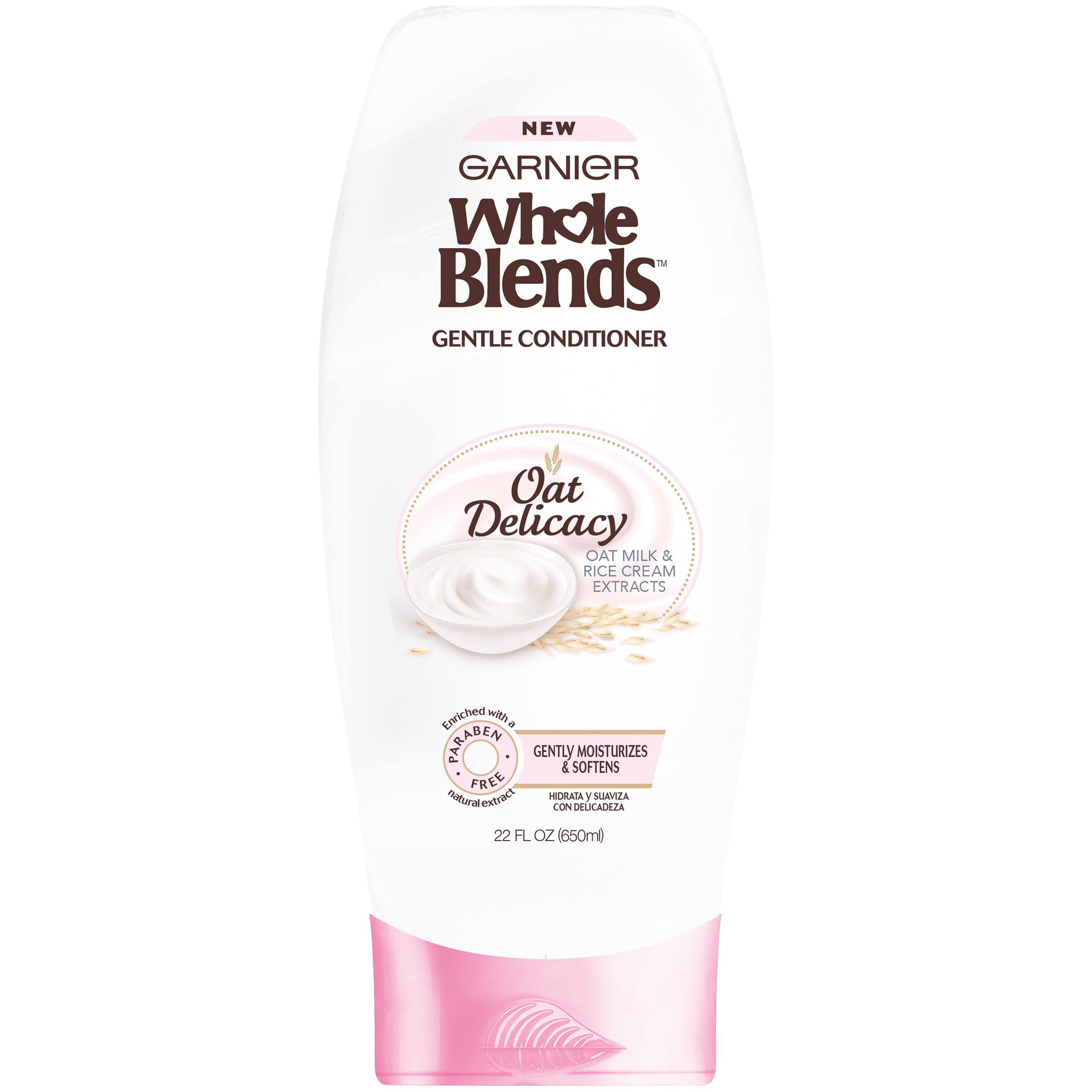 Garnier Whole Blends Oat Delicacy Conditioner, 22 fl oz