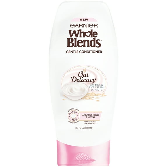 Garnier Whole Blends Oat Delicacy Conditioner, 22 fl oz
