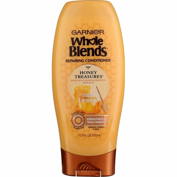 Garnier Whole Blends Repairing Conditioner, Honey Treasures, 12.5 fl oz