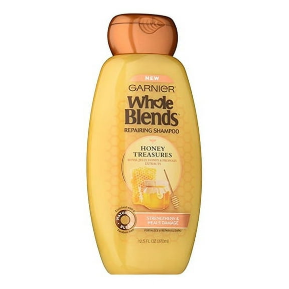 Garnier Whole Blends Repairing Shampoo Honey Treasures, 12.5 oz, 6 Pack