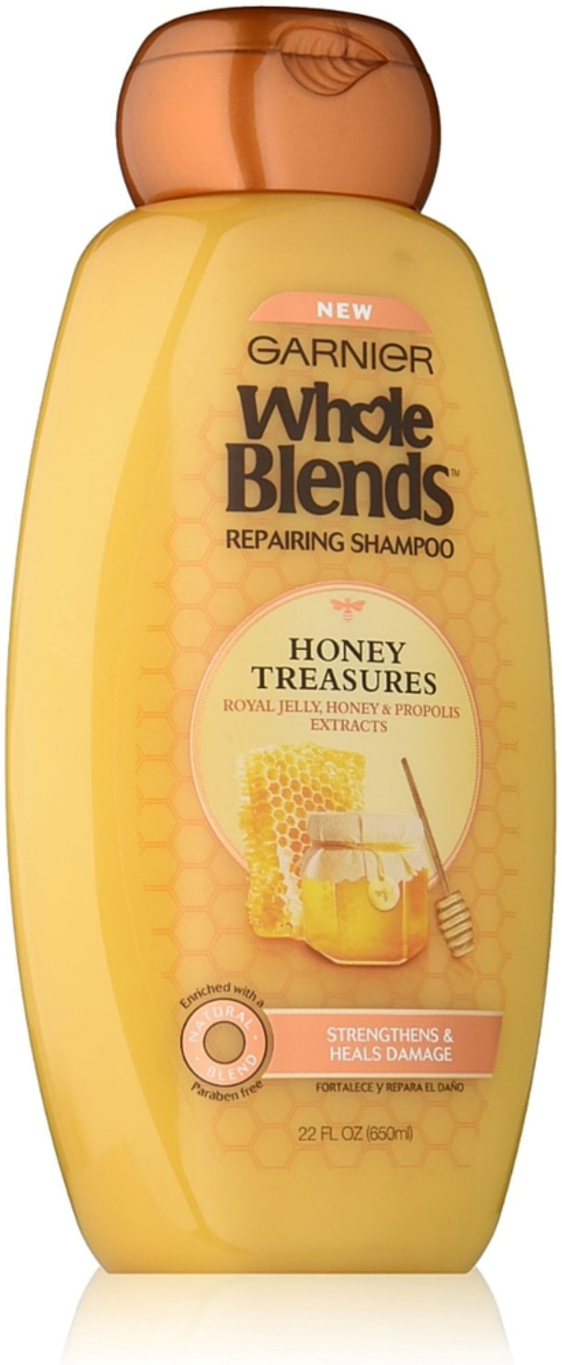 Garnier Whole Blends Repairing Shampoo, Honey Treasures Extracts