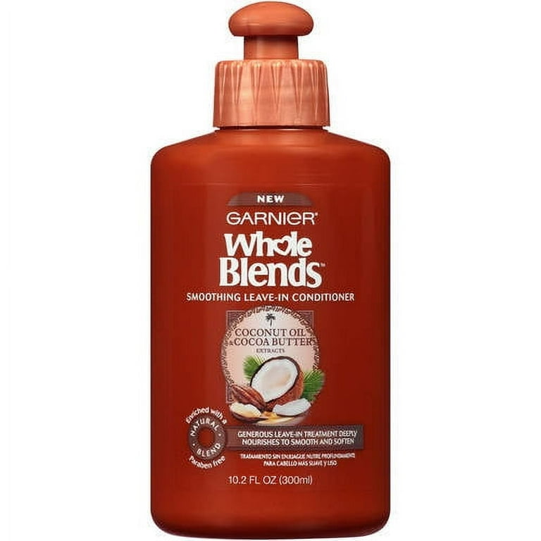 Garnier Whole Blends Smoothing Leave In Conditioner with Coconut