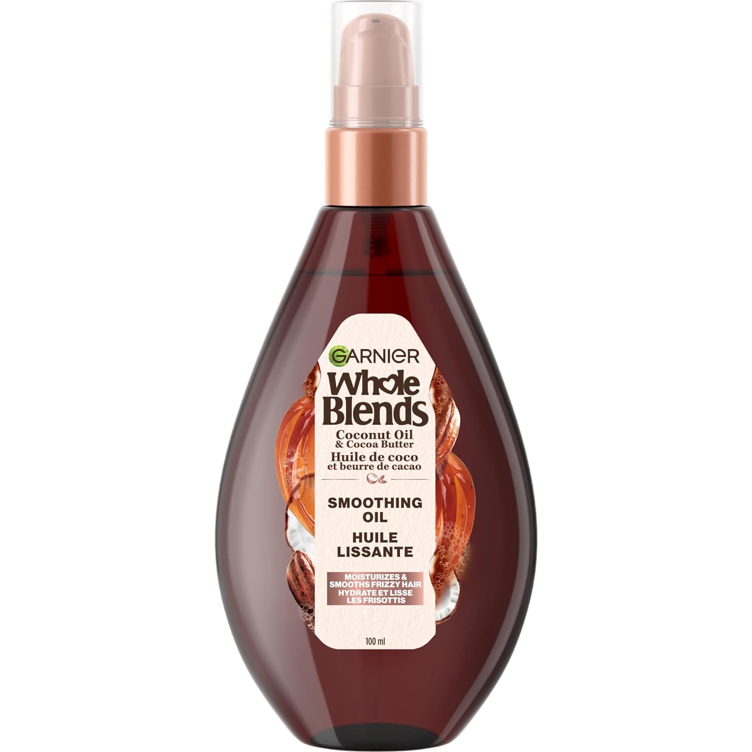 Garnier Whole Blends Smoothing Oil, Coconut Oil & Cocoa Butter Extracts