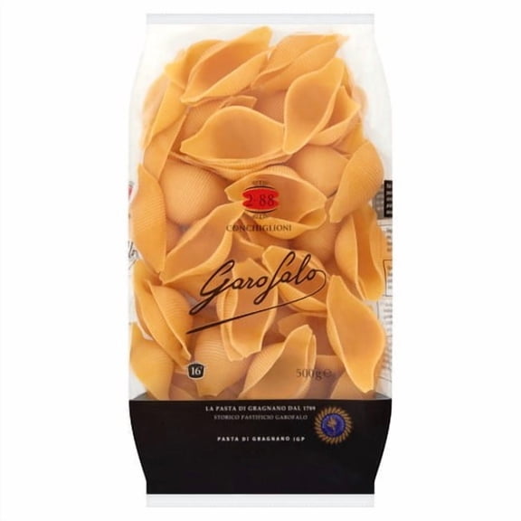 Garofalo Conchiglioni Pasta 500g, British Import (Pack of 3)