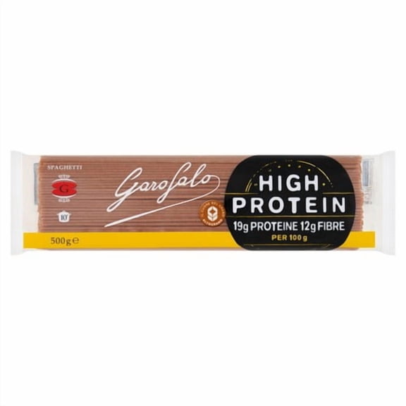 Garofalo High Protein Spaghetti Pasta 500g, British Import (Pack of 3)