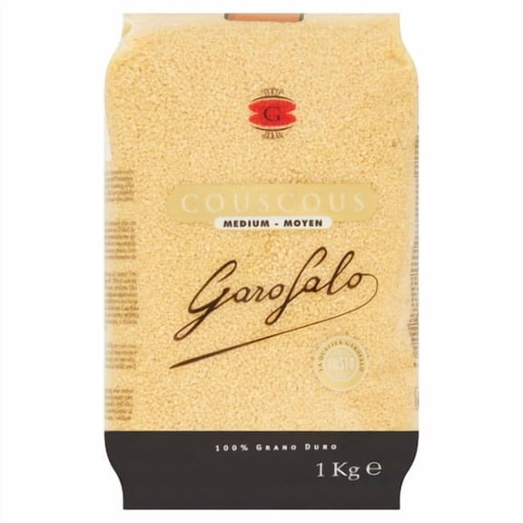 Garofalo Medium Couscous 1kg, British Import (Pack of 2)