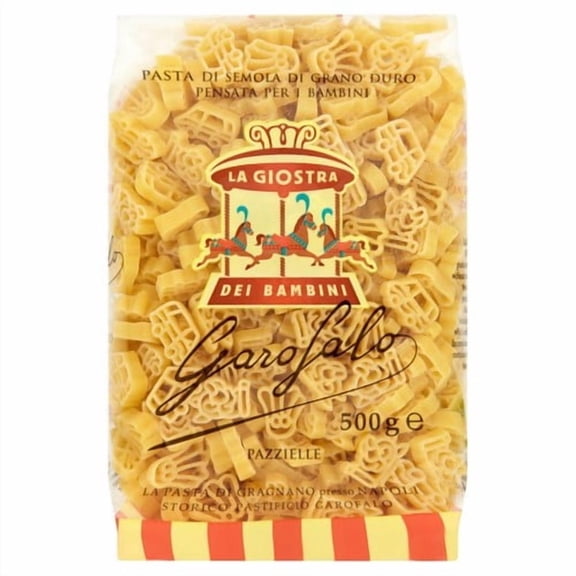 Garofalo Organic Moon & Star Shaped Pasta 500g, British Import (Pack of 3)