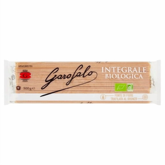 Garofalo Organic Whole Wheat Spaghetti 500g, British Import (Pack of 3)