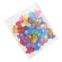 Garoy 50 PCS Mini Resin Turtles Luminous Sea Turtles, Mini Figurines in Bulk, Figurines Tiny Ocean Animals Decoration Cute Turtle Figure Glow in The Dark for Garden Micro Moss Landscape Crafts Gifts