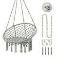 thumbnail image 1 of Garpans Hammock Chair with Hanging Hardware, Gray, 1 of 8