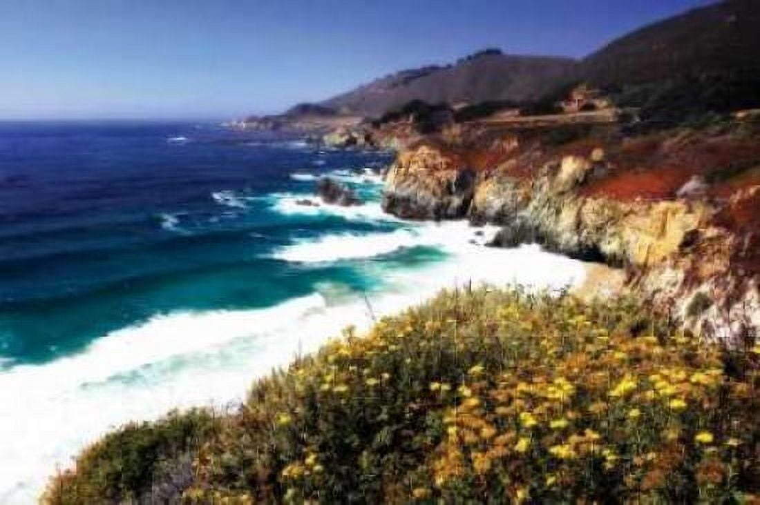 Garrapata Highlands II Canvas Art - Alan Hausenflock (24 x 36)
