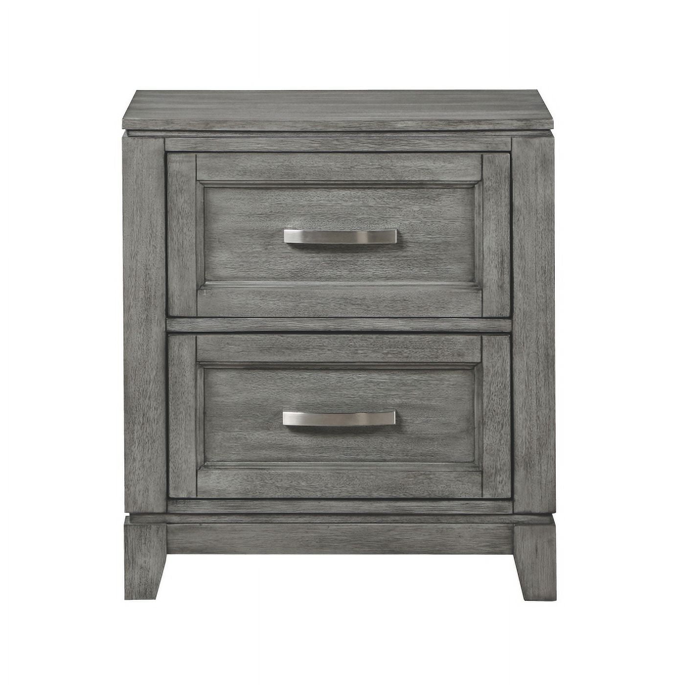 Lexicon Garretson Acacia Nightstand in Gray