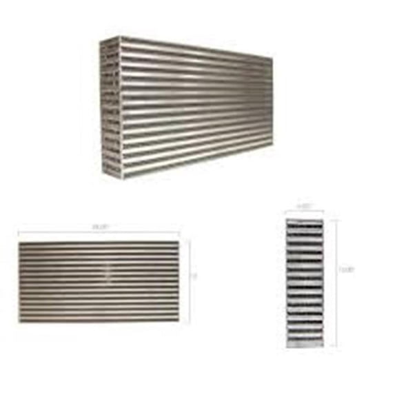 Garrett  23.72 x 12.02 x 3.82 in. 1000 HP CAC Air & Air Intercooler