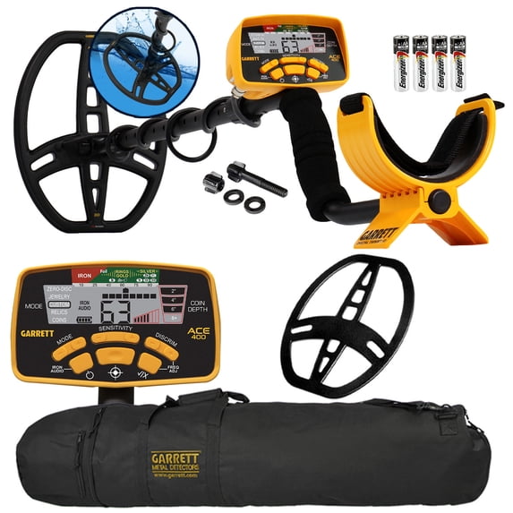 Garrett ACE 400 Metal Detector with Carry Bag