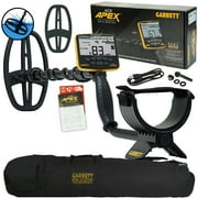 Garrett ACE APEX Metal Detector with 6 x 11 DD Viper Search Coil and Garrett Carry Bag