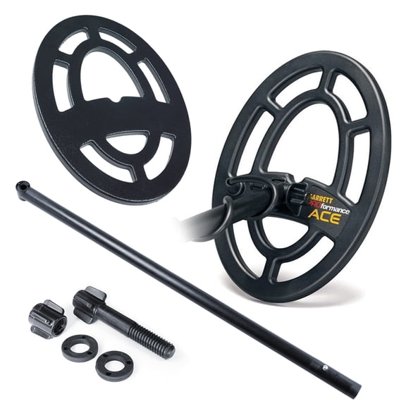 Garrett ACE Series 7 x 10" PROformance Search Coil, Cover, Lower Rod & Hardware