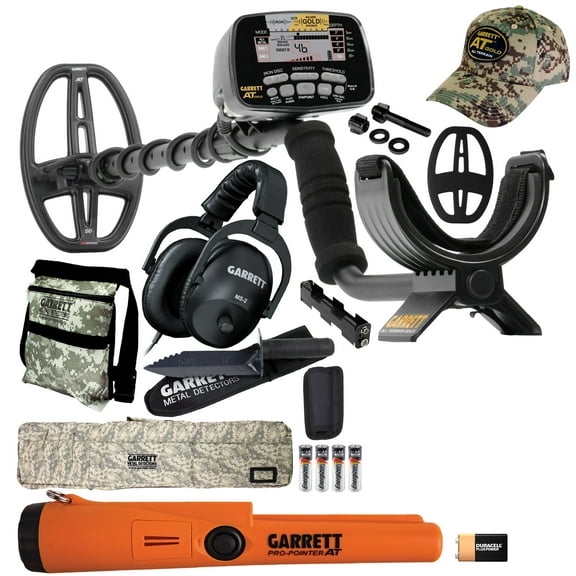 Garrett AT Gold Spring Pack AT Pinpointer Bag Pouch Digger MS-2 Headphones