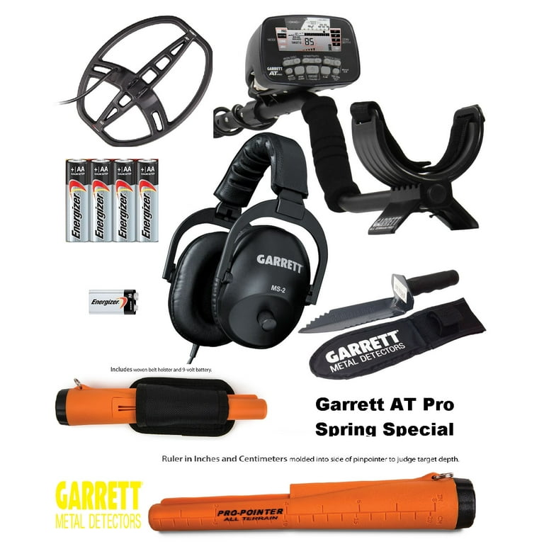 Garrett AT PRO Metal Detector w/ Pro-Pointer AT Pinpointer