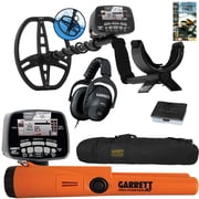 Garrett AT Pro Metal Detector Special Bundle with Pinpointer, Carry Bag, Finds Pouch & Guide Book