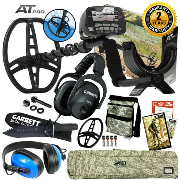 Garrett AT Pro Metal Detector Water Beach Adventure Bundle