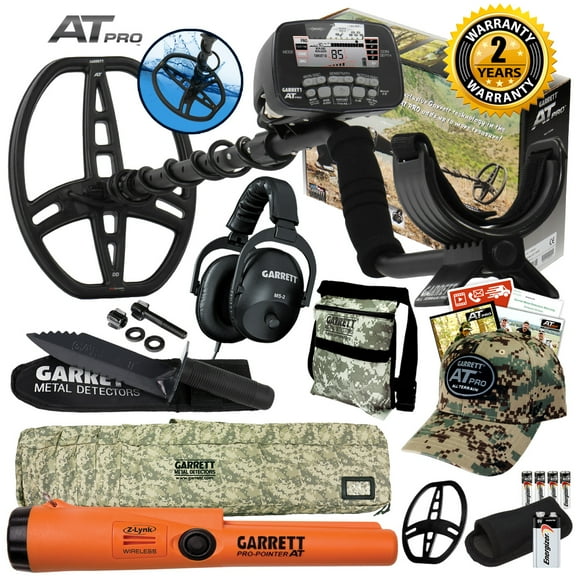 Garrett AT Pro Underwater Metal Detector Diggers Special & Pro Pointer AT Z-Lynk