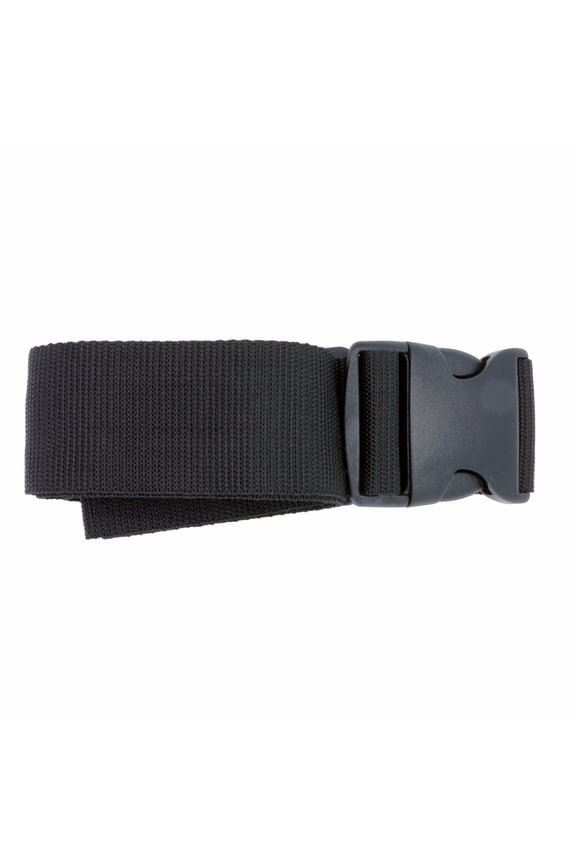 Black Web Belt for Securing Metal Detecting Treasure Pouches and Tools