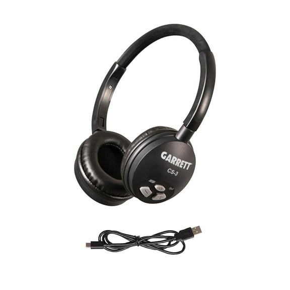 Garrett CS-3 Z-Lynk Wireless Headphones - Vortex, AT Max, ACE Apex, Axiom, Pro-Pointer AT Z-Lynk