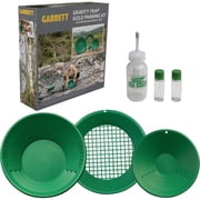Garrett Complete Gold Pan Kit   Includes 14  Trap Pan, Sifter, 10  Backpacker Pan, Gold Guzzler Bottle, Vials   Gold Panning Starter Set