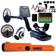 Garrett Goldmaster 24k Metal Detector w/ 6 x 10 Coil Elliptical DD and 6 Round Concentric Coils with Garrett Pro Pointer AT