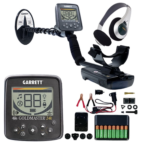 Garrett Goldmaster 24k Metal Detector w/ 6" x 10" Coil