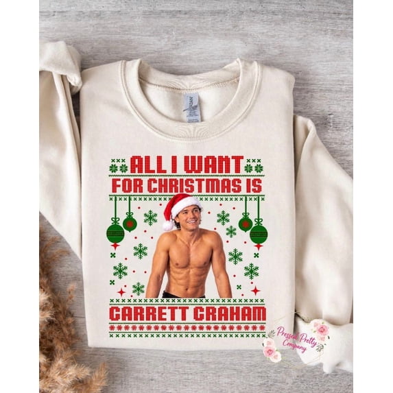 Mark Garrett Garrett Graham Christmas Sweatshirt | Off Campus Garrett Graham ...