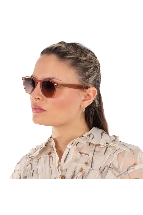 GLCO X ANDRe SARAIVA SUN New Gradient Oval Ladies Sunglasses 2082 PST/NEWG 46