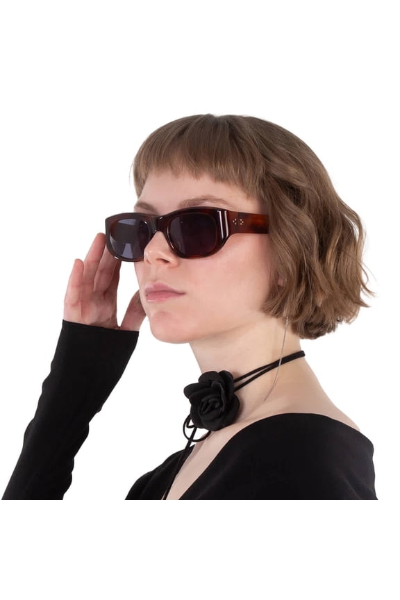 LAGUNA SUN Blue Smoke Rectangular Sunglasses 2140 VINBRT/BS 50