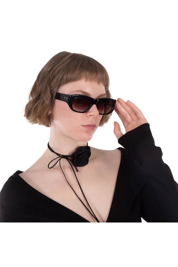 LAGUNA SUN Waning Moon Gradient Rectangular Sunglasses 2140 BK/WMNG 50