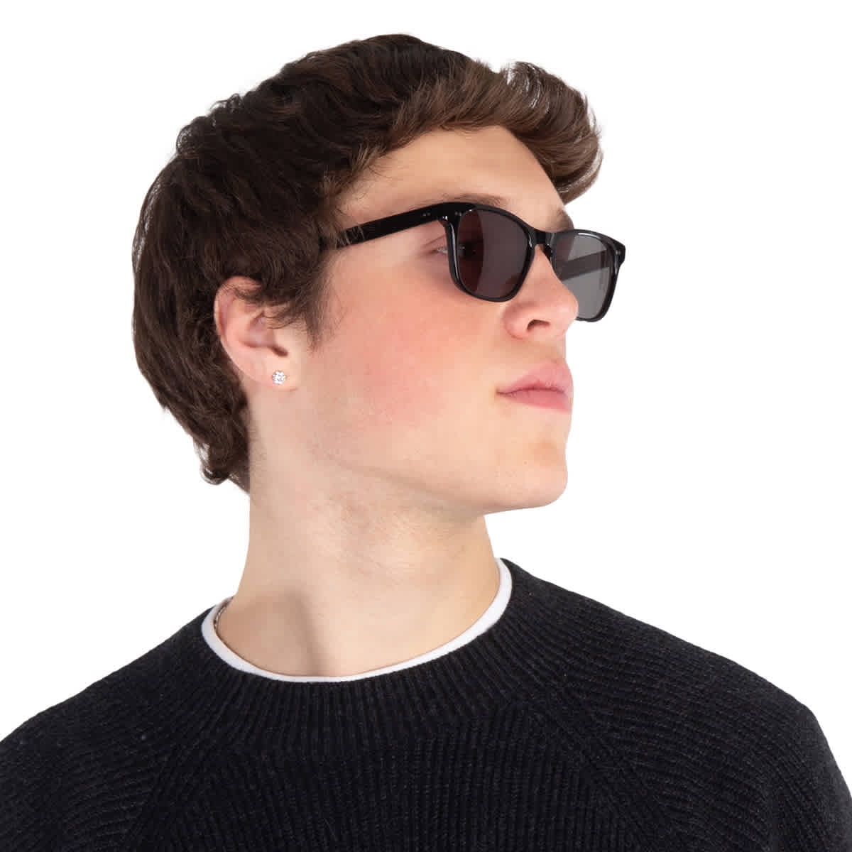 Garrett Leight TORREY SUN G15 Square Sunglasses 2148 BK/G15 51