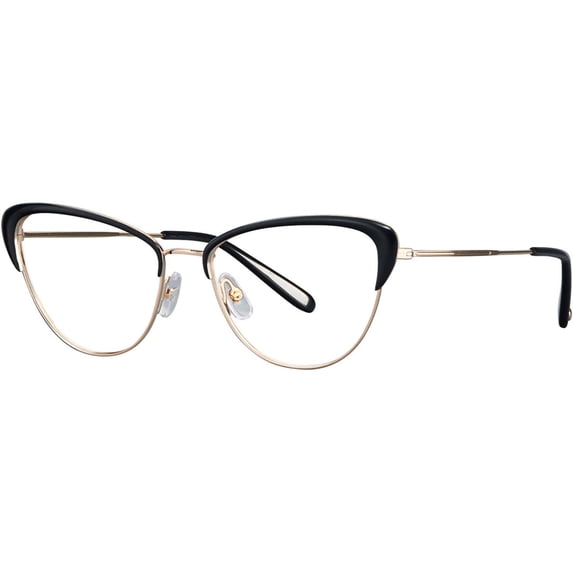 Garrett Leight VISTA G-BK Women's Gold-Black Frame Eyeglasses