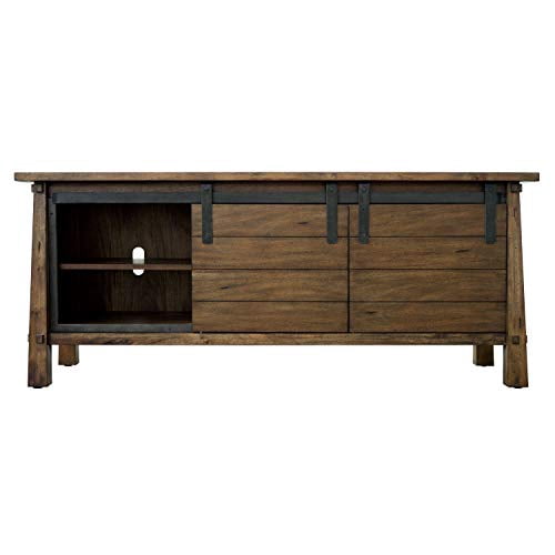 Yosemite Home Decor Garrett Mahogany 64-Inch Medium Console