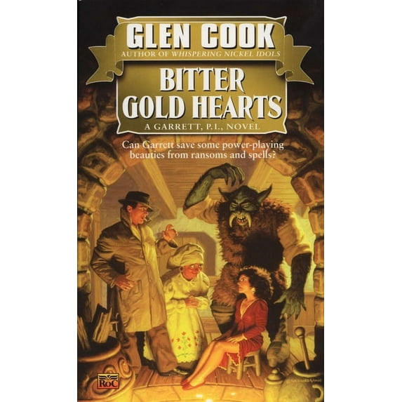 Garrett, P.I. Bitter Gold Hearts, Book 2, (Paperback)